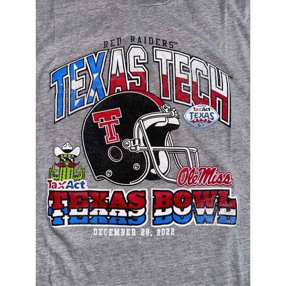 Texas Tech Red Raiders 2022 Texas Bowl Tee - Picture 3 of 4